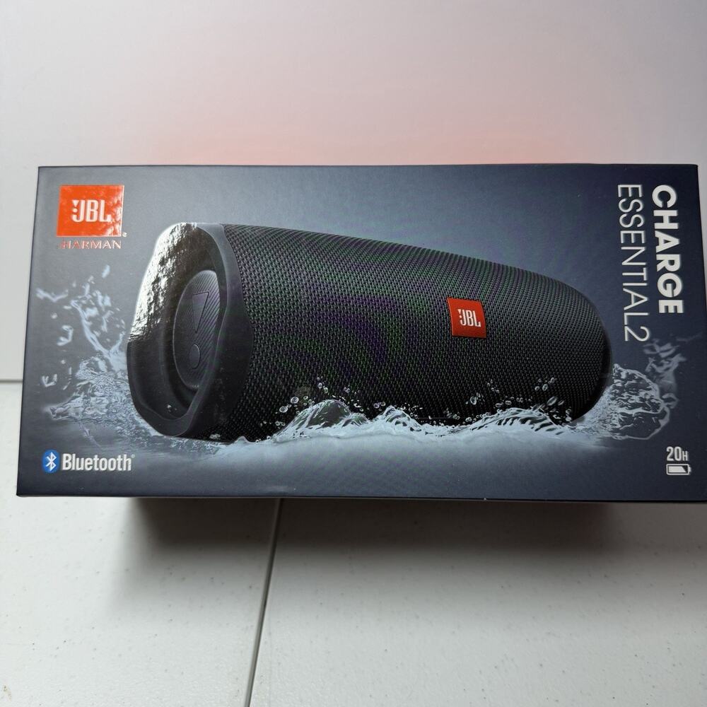 JBL Charge Essential 2 Waterproof Bluetooth Speaker - New Sealed